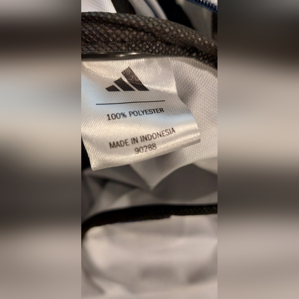 Adidas Blue and Gray Duffel Bag - Picture 4 of 13